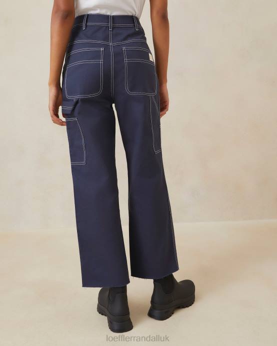 Clothes X82V221 Navy Women Loeffler Randall Roy Carpenter Pant