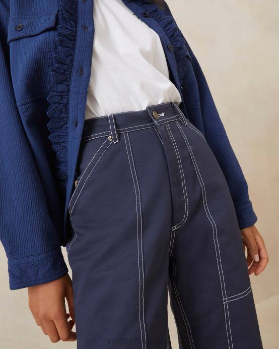 Clothes X82V221 Navy Women Loeffler Randall Roy Carpenter Pant