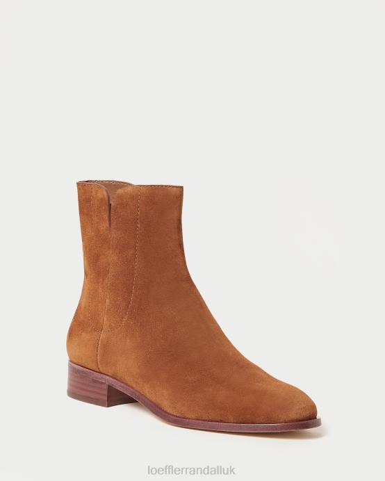 Shoes X82V273 Cacao Women Loeffler Randall Ronnie Ankle Boot