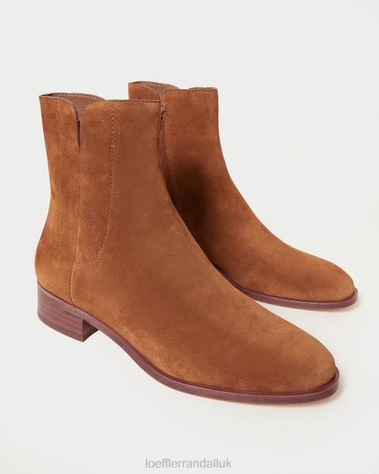 Shoes X82V273 Cacao Women Loeffler Randall Ronnie Ankle Boot