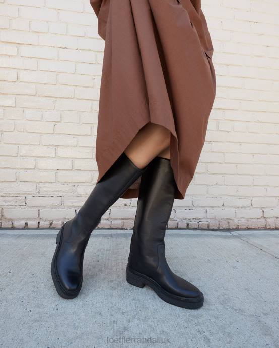 Shoes X82V281 Black Women Loeffler Randall Collins Tall Boot