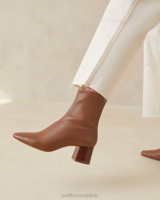 Shoes X82V287 Acorn Women Loeffler Randall Alec Mid-Heel Stretch Bootie