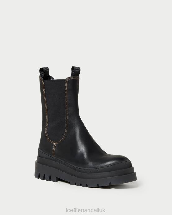 Shoes X82V291 Black Women Loeffler Randall Carlota Chunky Lug Boot