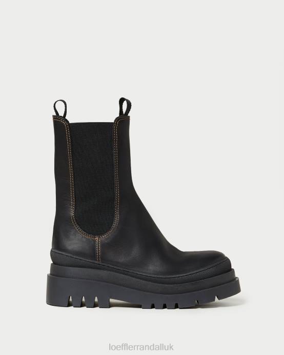 Shoes X82V291 Black Women Loeffler Randall Carlota Chunky Lug Boot