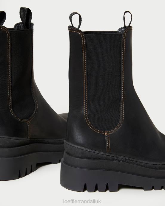 Shoes X82V291 Black Women Loeffler Randall Carlota Chunky Lug Boot