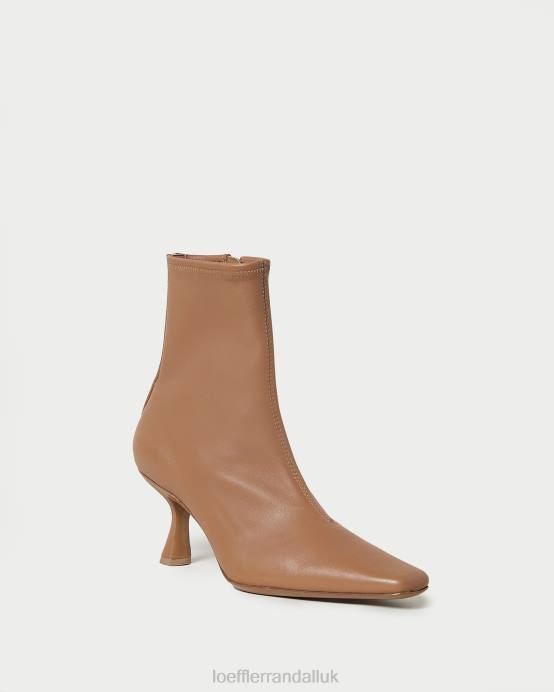 Shoes X82V292 Safari Women Loeffler Randall Thandy Curved Heel Bootie