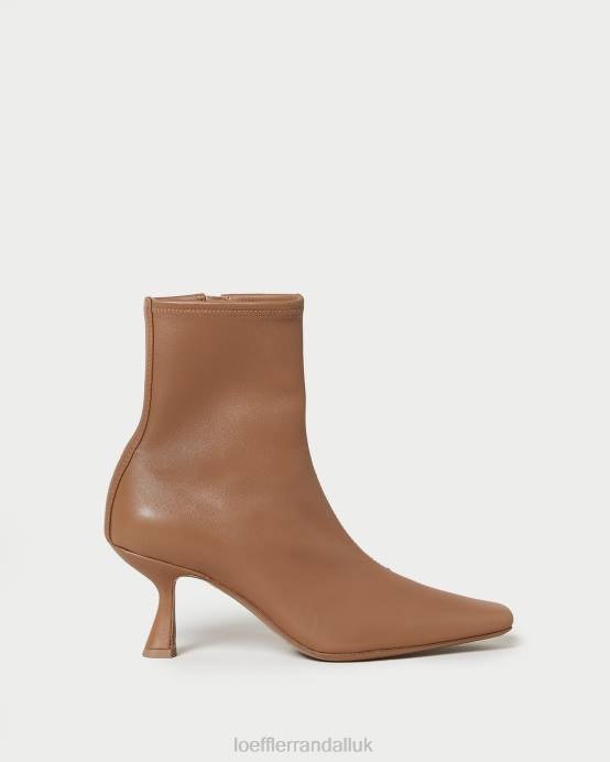 Shoes X82V292 Safari Women Loeffler Randall Thandy Curved Heel Bootie