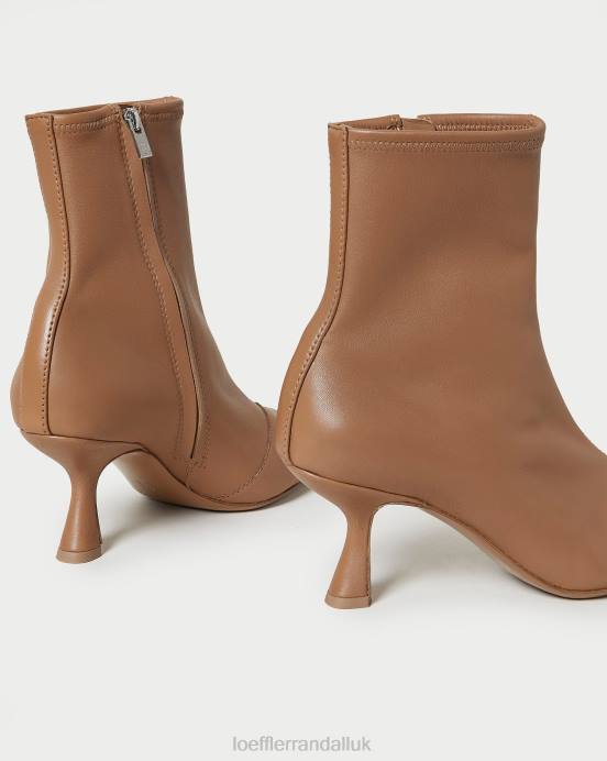 Shoes X82V292 Safari Women Loeffler Randall Thandy Curved Heel Bootie