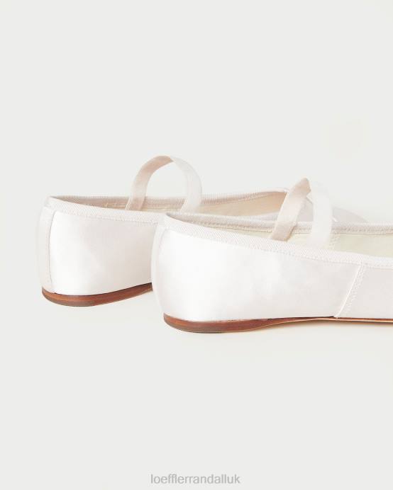 Shoes X82V300 Cream Women Loeffler Randall Leonie Ballet Flat