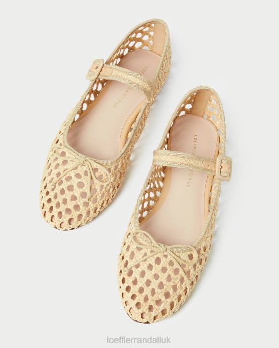 Shoes X82V304 Natural Women Loeffler Randall Chiara Mary Jane