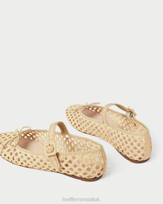 Shoes X82V304 Natural Women Loeffler Randall Chiara Mary Jane