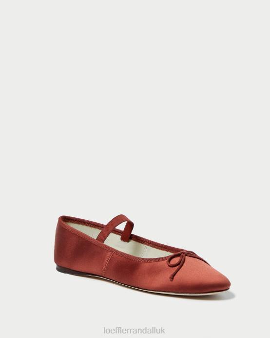 Shoes X82V310 Terracotta Women Loeffler Randall Leonie Ballet Flat