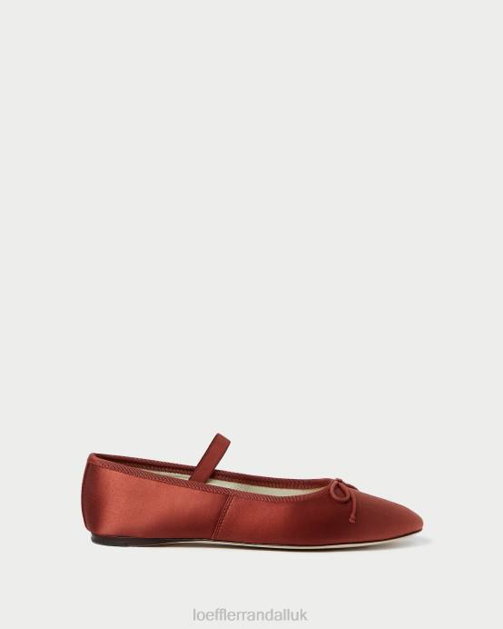 Shoes X82V310 Terracotta Women Loeffler Randall Leonie Ballet Flat