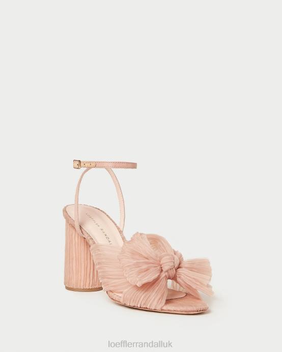 Shoes X82V11 Beauty Women Loeffler Randall Camellia Pleated Bow Heel