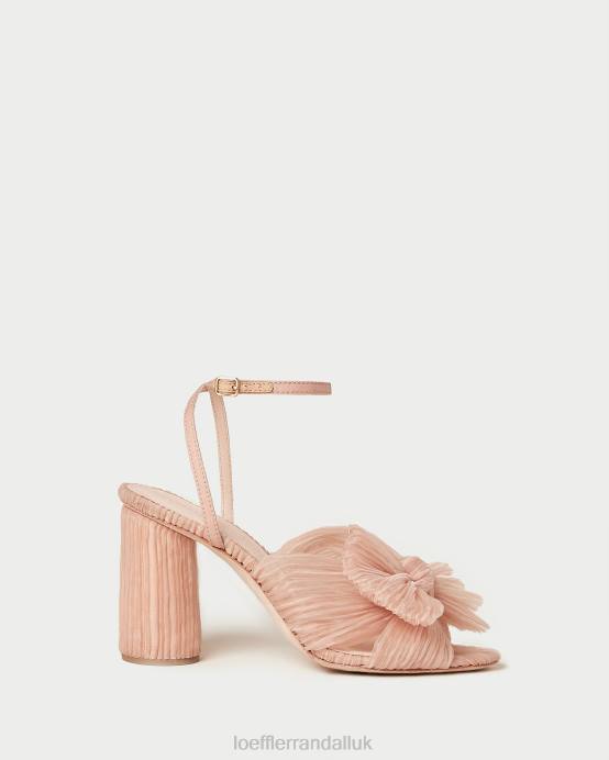Shoes X82V11 Beauty Women Loeffler Randall Camellia Pleated Bow Heel