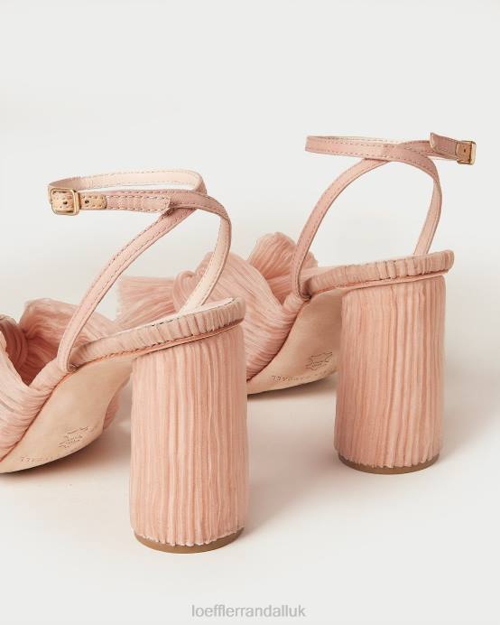 Shoes X82V11 Beauty Women Loeffler Randall Camellia Pleated Bow Heel
