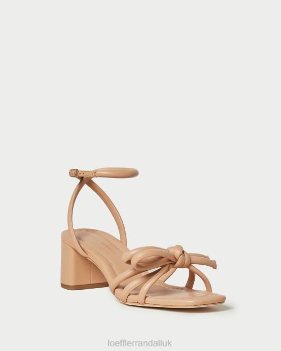 Shoes X82V19 Dune Women Loeffler Randall Mikel Bow Mid-Heel Sandal