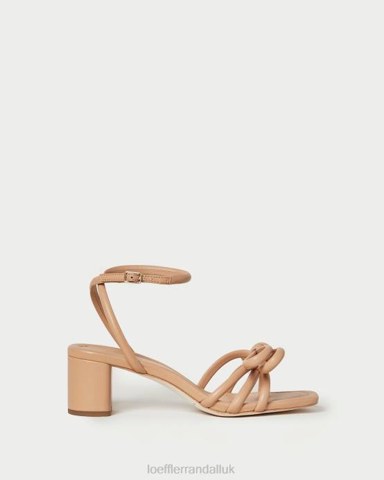 Shoes X82V19 Dune Women Loeffler Randall Mikel Bow Mid-Heel Sandal