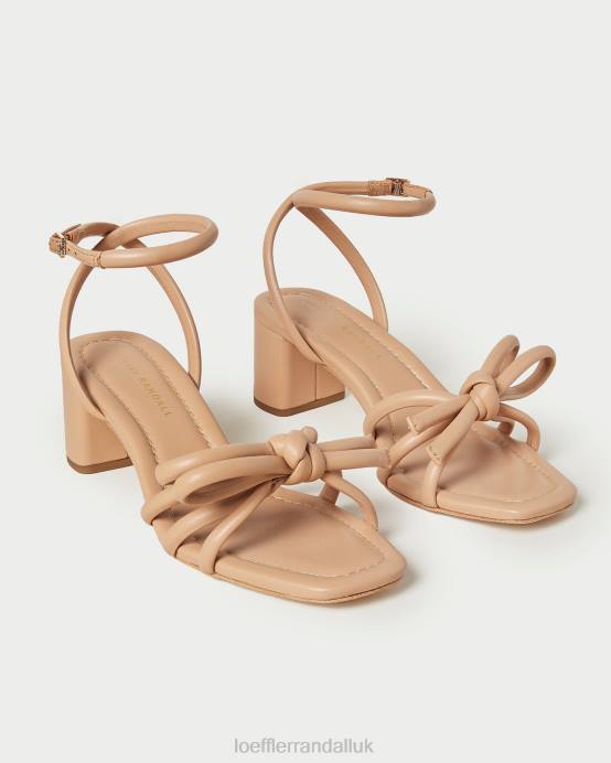 Shoes X82V19 Dune Women Loeffler Randall Mikel Bow Mid-Heel Sandal