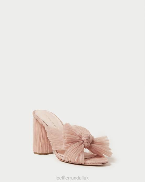 Shoes X82V20 Beauty Women Loeffler Randall Penny Pleated Bow Heel