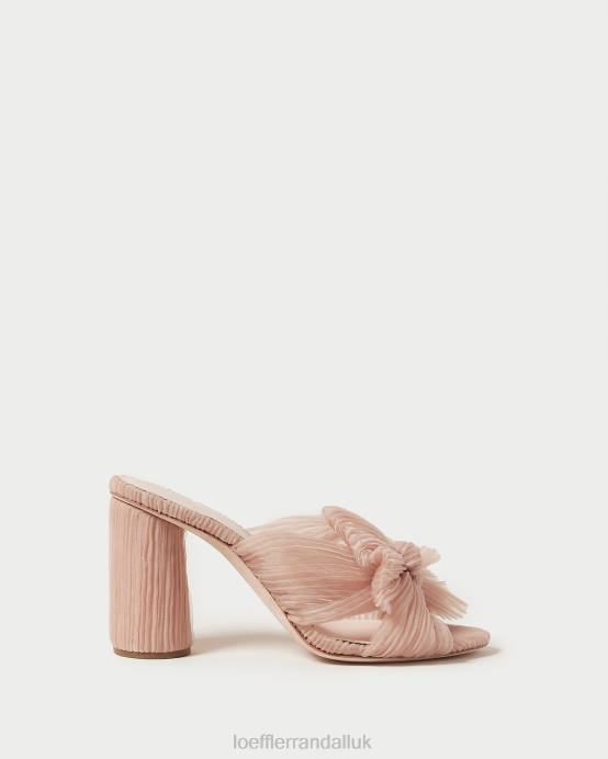 Shoes X82V20 Beauty Women Loeffler Randall Penny Pleated Bow Heel