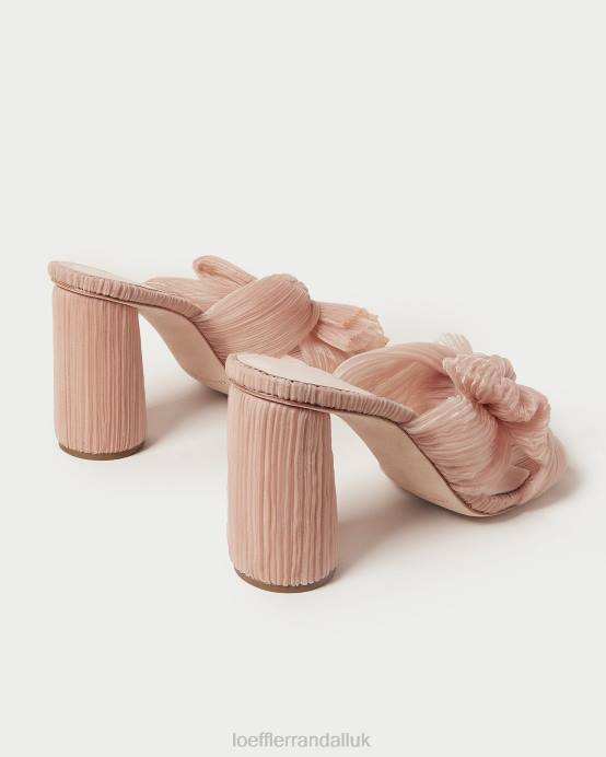 Shoes X82V20 Beauty Women Loeffler Randall Penny Pleated Bow Heel