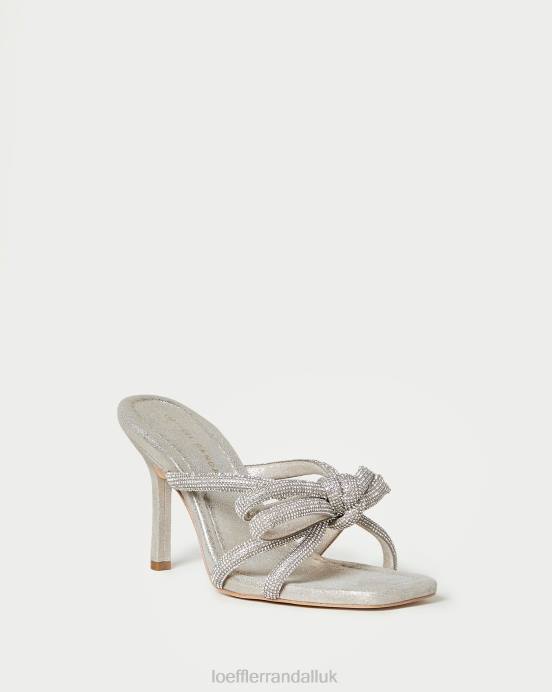 Shoes X82V28 Cappuccino Women Loeffler Randall Margi Bow Heel