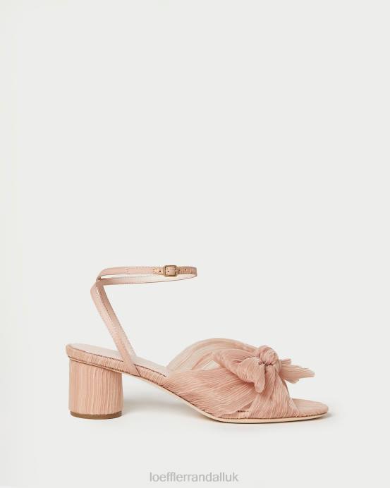 Shoes X82V30 Beauty Women Loeffler Randall Dahlia Pleated Bow Heel