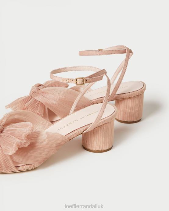 Shoes X82V30 Beauty Women Loeffler Randall Dahlia Pleated Bow Heel