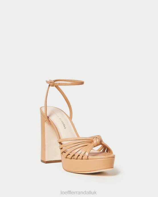 Shoes X82V39 Dune Women Loeffler Randall Rivka Knot Platform Sandal