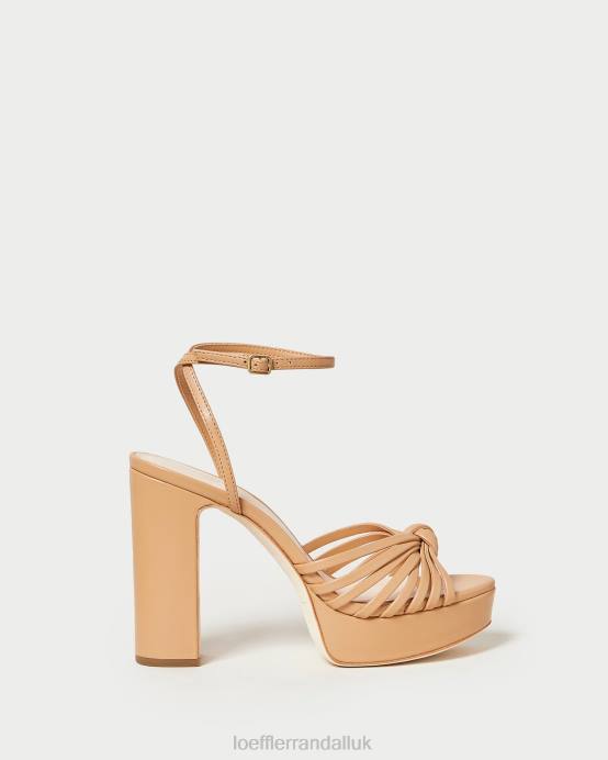 Shoes X82V39 Dune Women Loeffler Randall Rivka Knot Platform Sandal