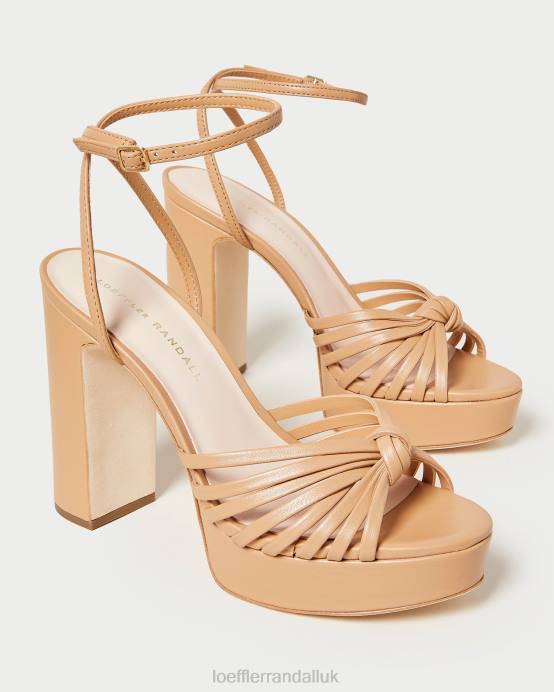 Shoes X82V39 Dune Women Loeffler Randall Rivka Knot Platform Sandal