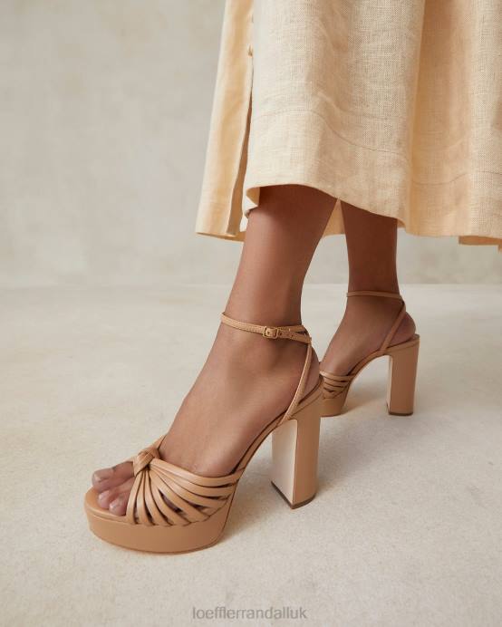 Shoes X82V39 Dune Women Loeffler Randall Rivka Knot Platform Sandal