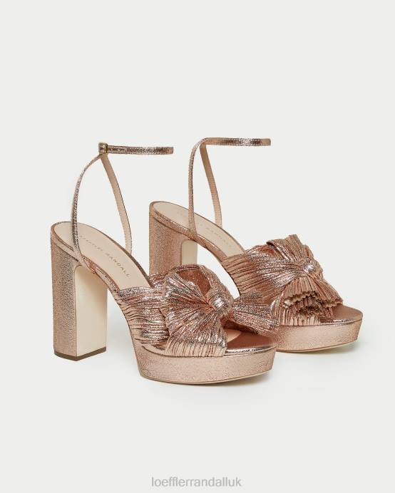 Shoes X82V58 Dune Women Loeffler Randall Natalia Platform Bow Heel