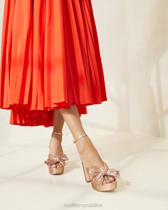 Shoes X82V58 Dune Women Loeffler Randall Natalia Platform Bow Heel