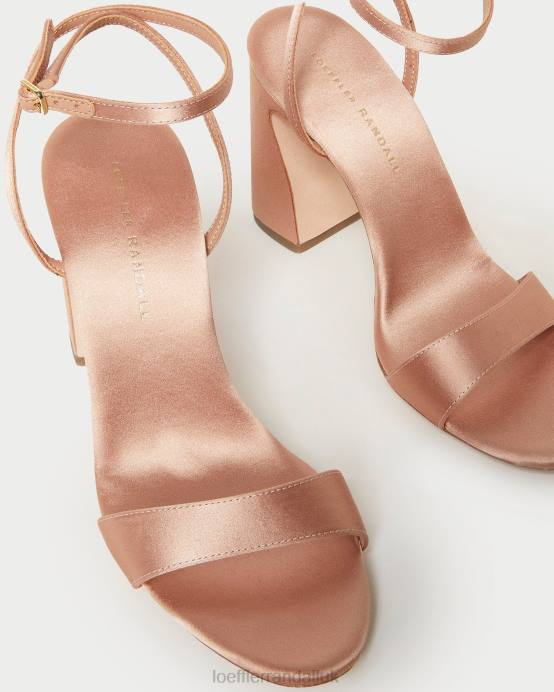 Shoes X82V59 Blush Women Loeffler Randall Malia Curved-Heel Sandal