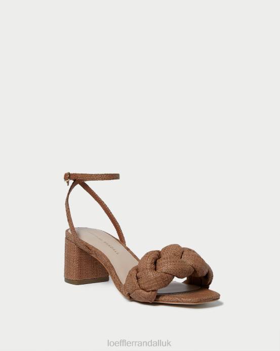 Shoes X82V61 Brown Women Loeffler Randall Avril Low Heel