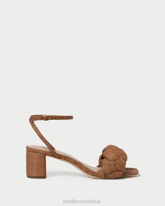 Shoes X82V61 Brown Women Loeffler Randall Avril Low Heel