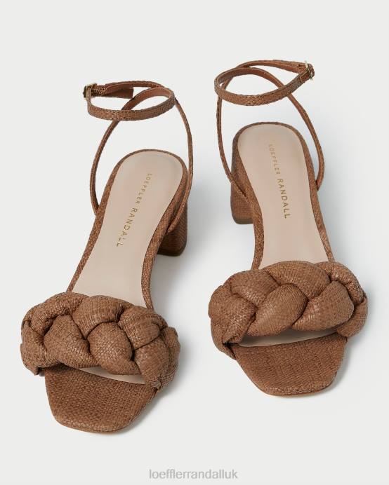 Shoes X82V61 Brown Women Loeffler Randall Avril Low Heel