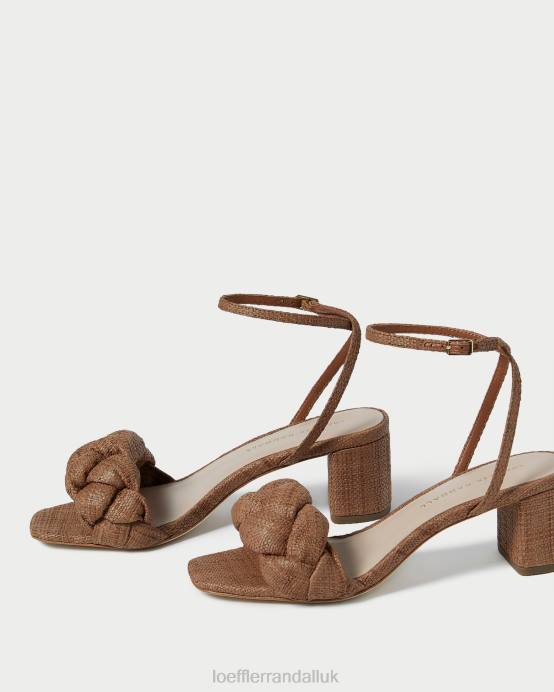 Shoes X82V61 Brown Women Loeffler Randall Avril Low Heel