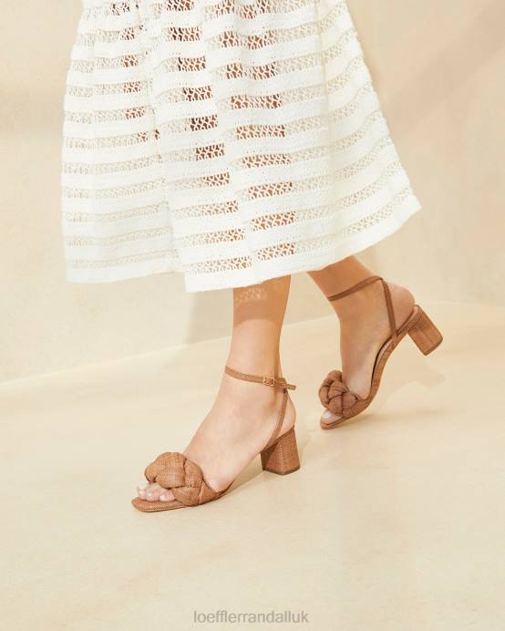Shoes X82V61 Brown Women Loeffler Randall Avril Low Heel