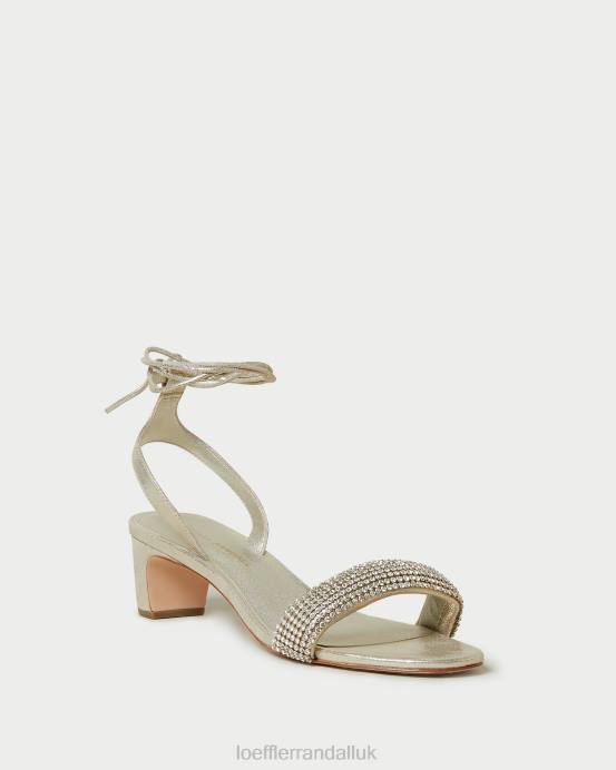 Shoes X82V70 Cappuccino Women Loeffler Randall Jackie Mid Heel Sandal