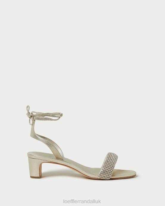 Shoes X82V70 Cappuccino Women Loeffler Randall Jackie Mid Heel Sandal
