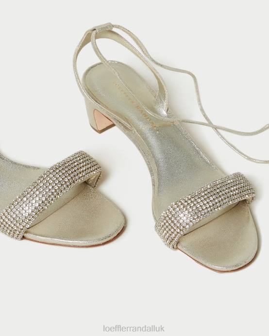 Shoes X82V70 Cappuccino Women Loeffler Randall Jackie Mid Heel Sandal