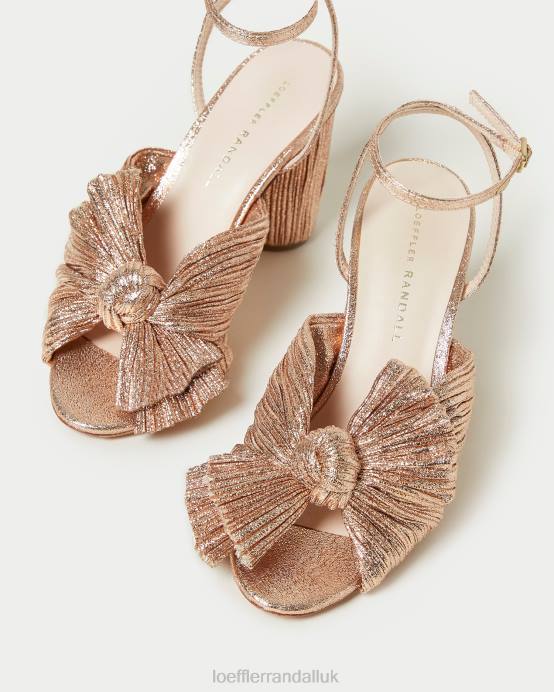 Shoes X82V72 Dune Women Loeffler Randall Camellia Pleated Bow Heel
