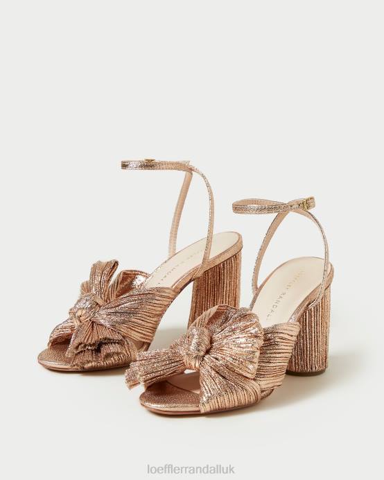 Shoes X82V72 Dune Women Loeffler Randall Camellia Pleated Bow Heel