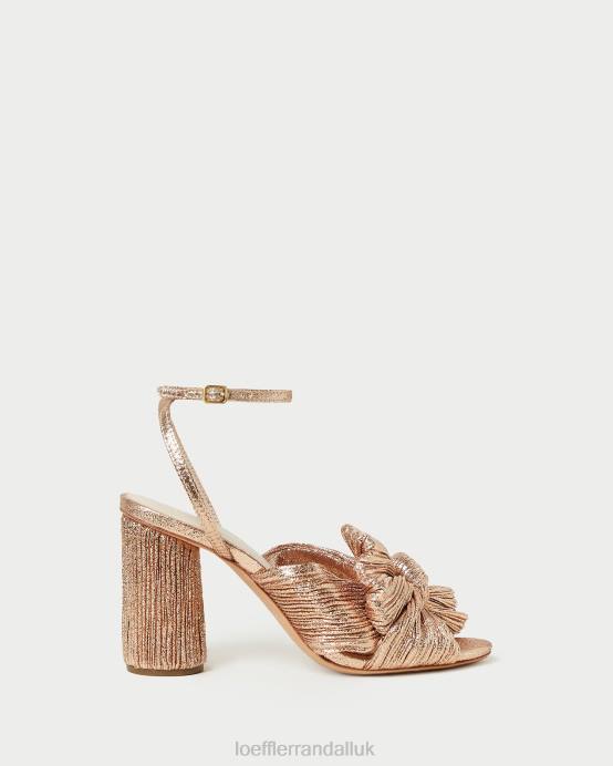 Shoes X82V72 Dune Women Loeffler Randall Camellia Pleated Bow Heel