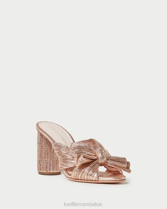 Shoes X82V76 Dune Women Loeffler Randall Penny Pleated Bow Heel