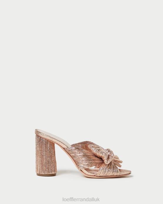 Shoes X82V76 Dune Women Loeffler Randall Penny Pleated Bow Heel