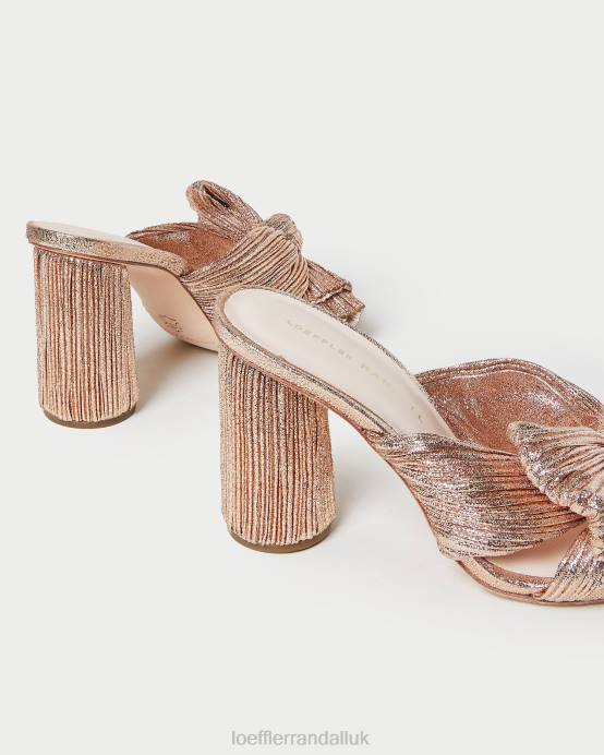 Shoes X82V76 Dune Women Loeffler Randall Penny Pleated Bow Heel